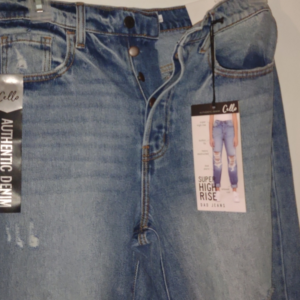 Super High Rise Dad Jeans